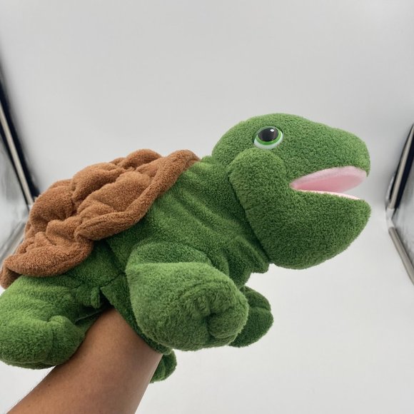 Aurora Toys Aurora Full Body Hand Puppet Turtle Tortoise Plush 2